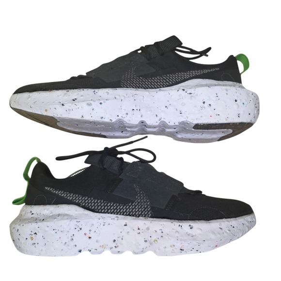 Nike Crater Impact Sneakers Mens Size 9 Black White Volt Running Casual Shoes main image 5